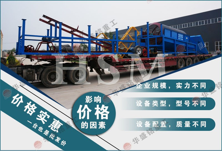 水洗滾筒篩砂機是怎么工作的?多少錢一臺?
